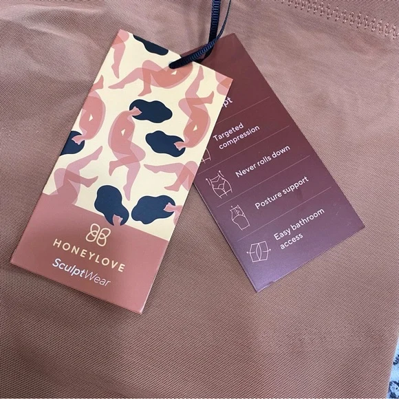 Honeylove Ladies Size 3X NWT Tan Super Power Shorts